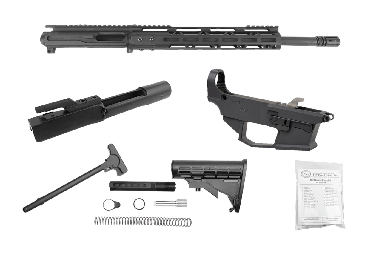 Complete 16 AR-9 80% Build Kit