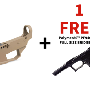 AR-9 9mm FDE 80% Lower